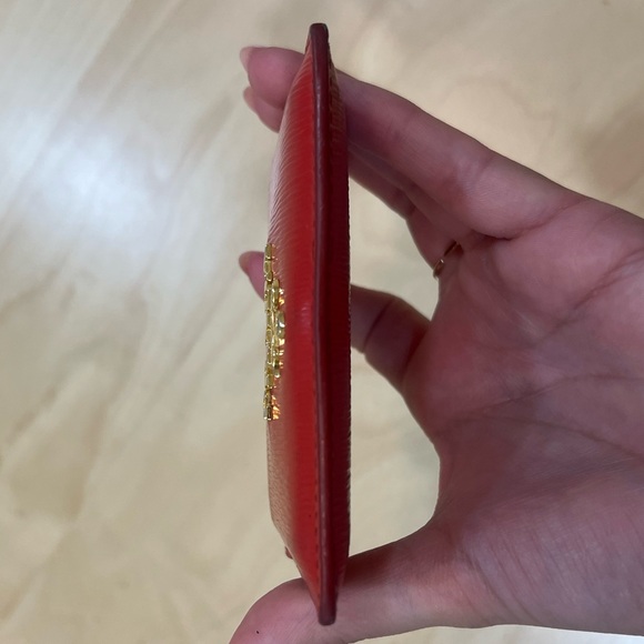 Prada Red Cardholder Wallet - Picture 3 of 11